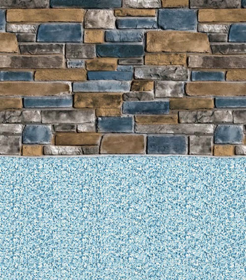 Vinyl Liner - Blue Sierra Crystal