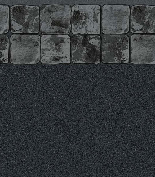 Vinyl Liner - Slate Gray Black Granite