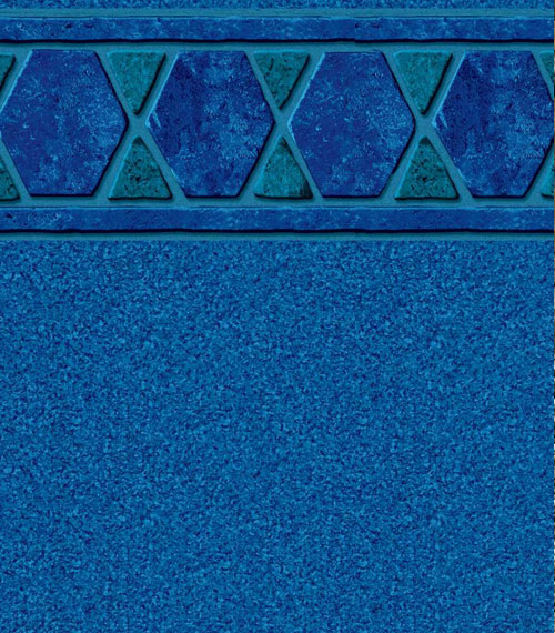 Vinyl Liner - Tulum Blue Granite