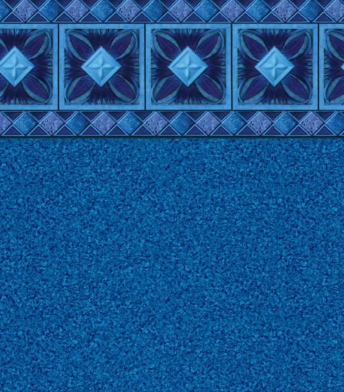 Vinyl Liner - Cancun Blue Granite